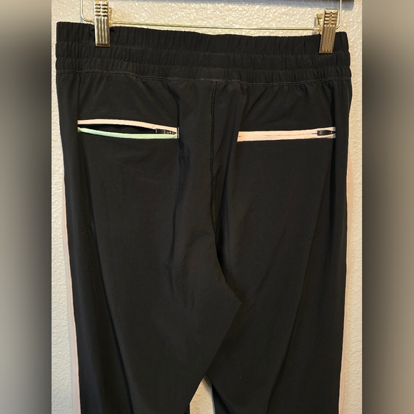 Lululemon Work It Out Track PantBlack / Dune / Fresh Teal - Picture 6 of 7